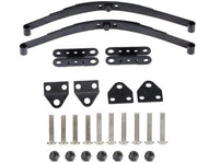 Veerophangingsstang in acciaio - Bladveerophangingsstang con alta resistenza - Adatta per D90/TF2/Trattore - Accessori RC - Lunghezza 12 cm - Schokdemper RC