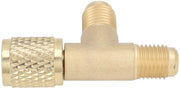 Adattatore di connessione rapida per R22 R12 R134 con interfaccia 1/4 polliche SAE