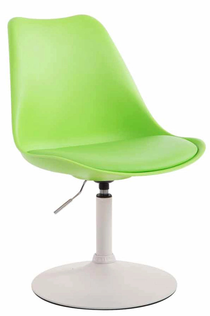 Sedia da pranzo MAVERICK in polipropilene bianco,verde