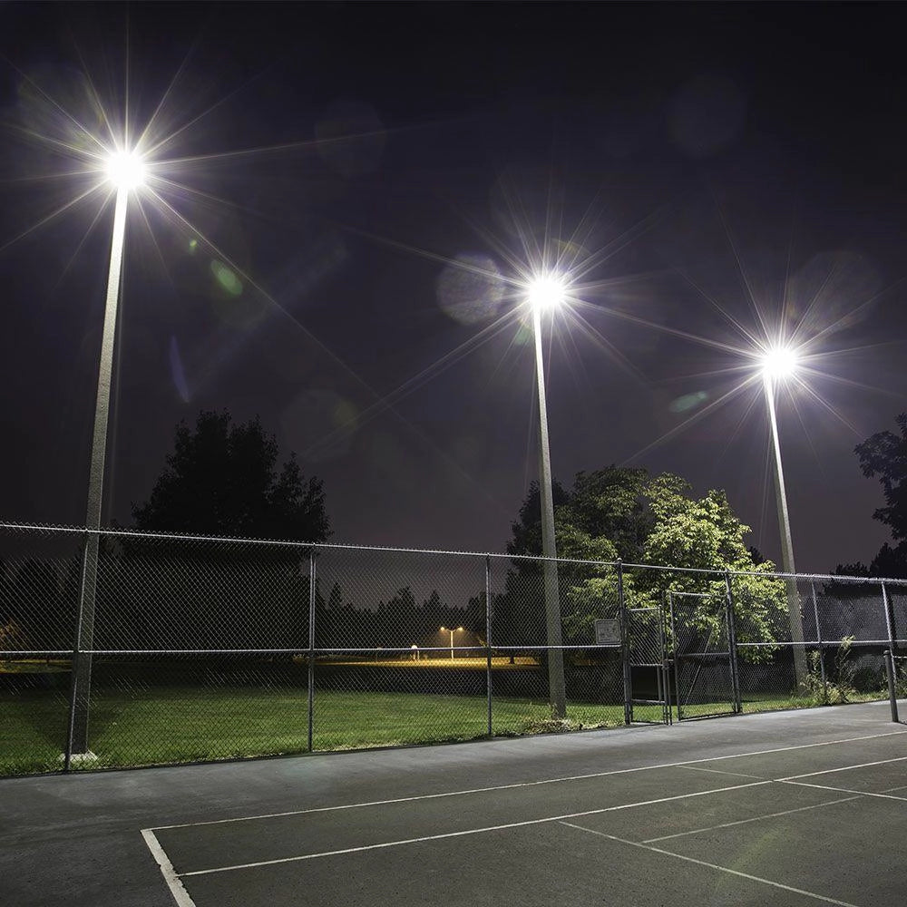 Faro LED 50W 6500K 4270lm Samsung IP65 nero V-TAC