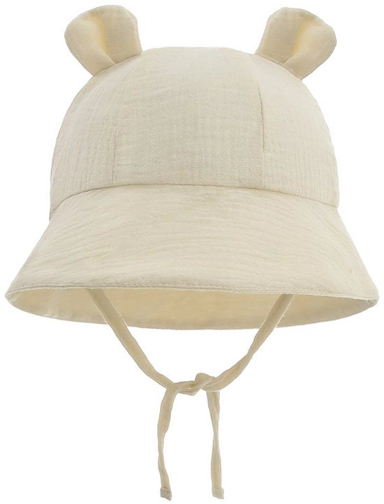 Cappello da sole per bambini unisex - beige - protezione UV