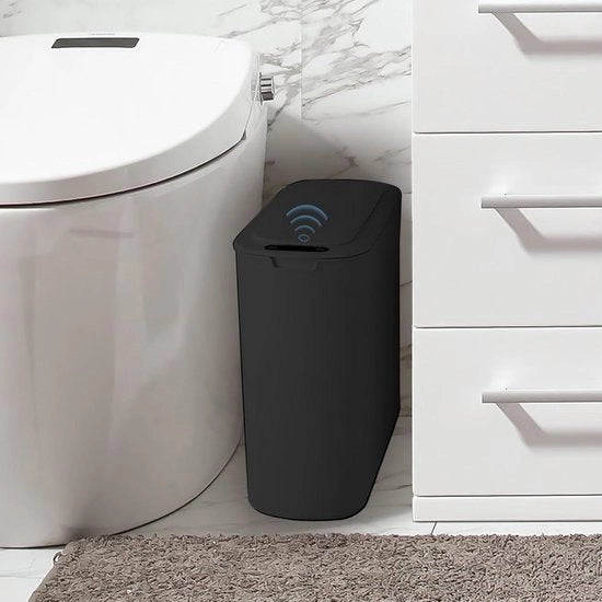 Cestino Automatico da 25 Litri con Sensore con Coperchio Elettrico Soft-Chiude senza Contatto Cestino Intelligente in Plastica per Rifiuti.