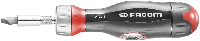 Composizione di cacciaviti 3 in 1 protwist multilame a doppio cricchetto con composizione di prese da 1/4" manico ergonomico bi-materiale, cricchetto 45 denti di alta qualità, 12 pezzi