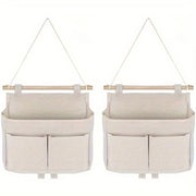 Set di due sacche da appendere - Tasca da appendere - Organizzatore da appendere - Organizzatore per porte di bagno - per casa, scuola, ufficio, negozio, camper, tenda