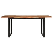 vidaXL Tavolo da Pranzo 180x90x75 cm in Legno Massello di Acacia