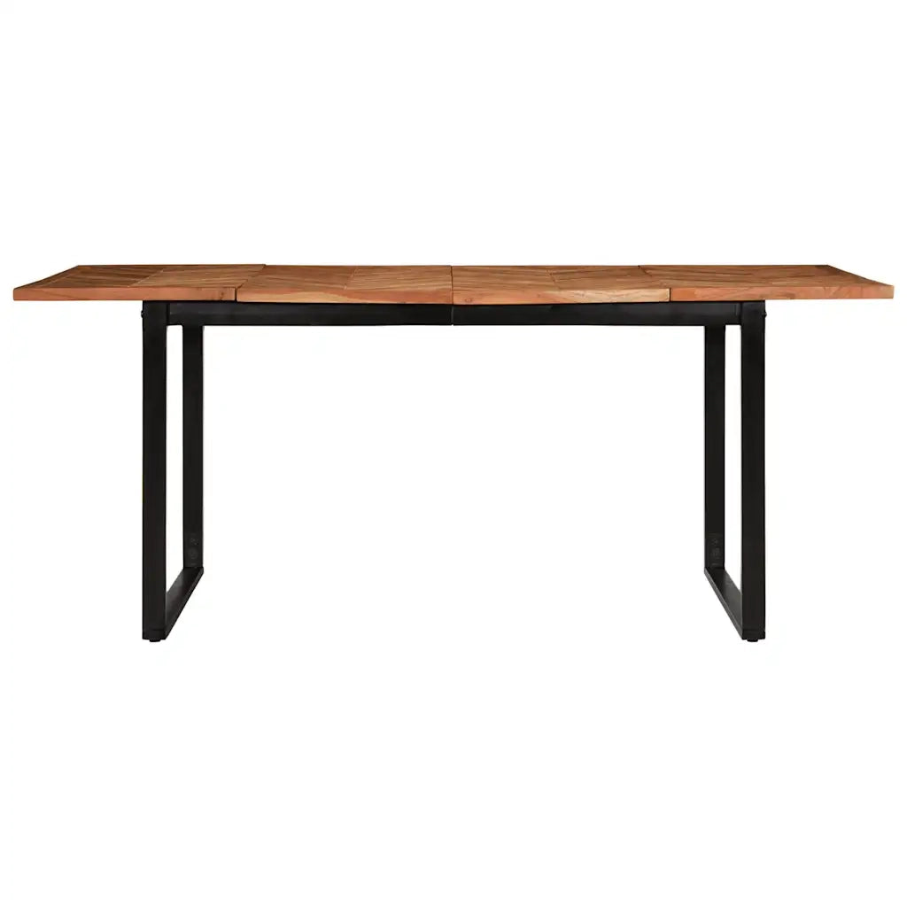 vidaXL Tavolo da Pranzo 180x90x75 cm in Legno Massello di Acacia