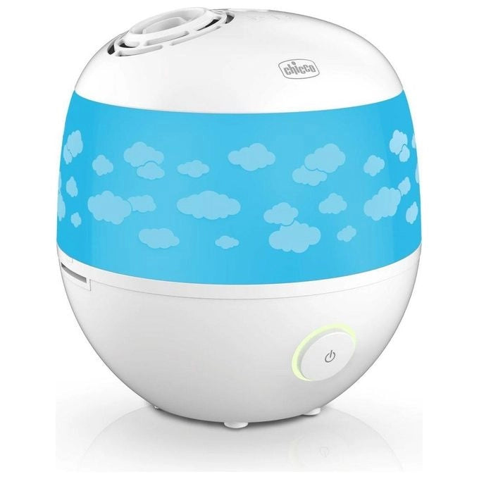 Chicco Humi Hot Advance umidificatore Vapore Blu, Bianco