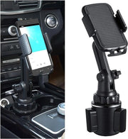 Supporto per Telefono con Gancio Gooseneck Flessibile per Auto - Adattabile a Porta Bevande