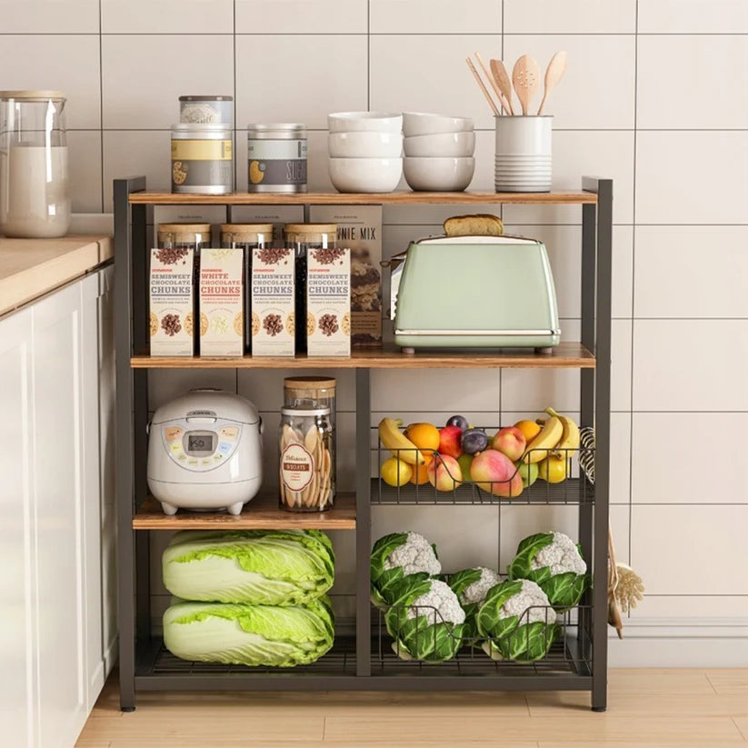 Mobile da Cucina Marrone 80x35x95 cm Compatto e Funzionale