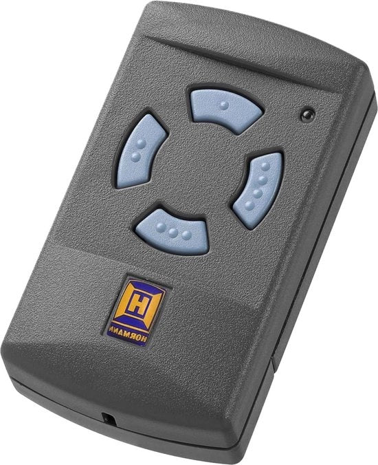 Trasmettitore portatile per cancelli di garage 4 pulsanti codifica self-learning 12 V 23 A batteria inclusa 0437442