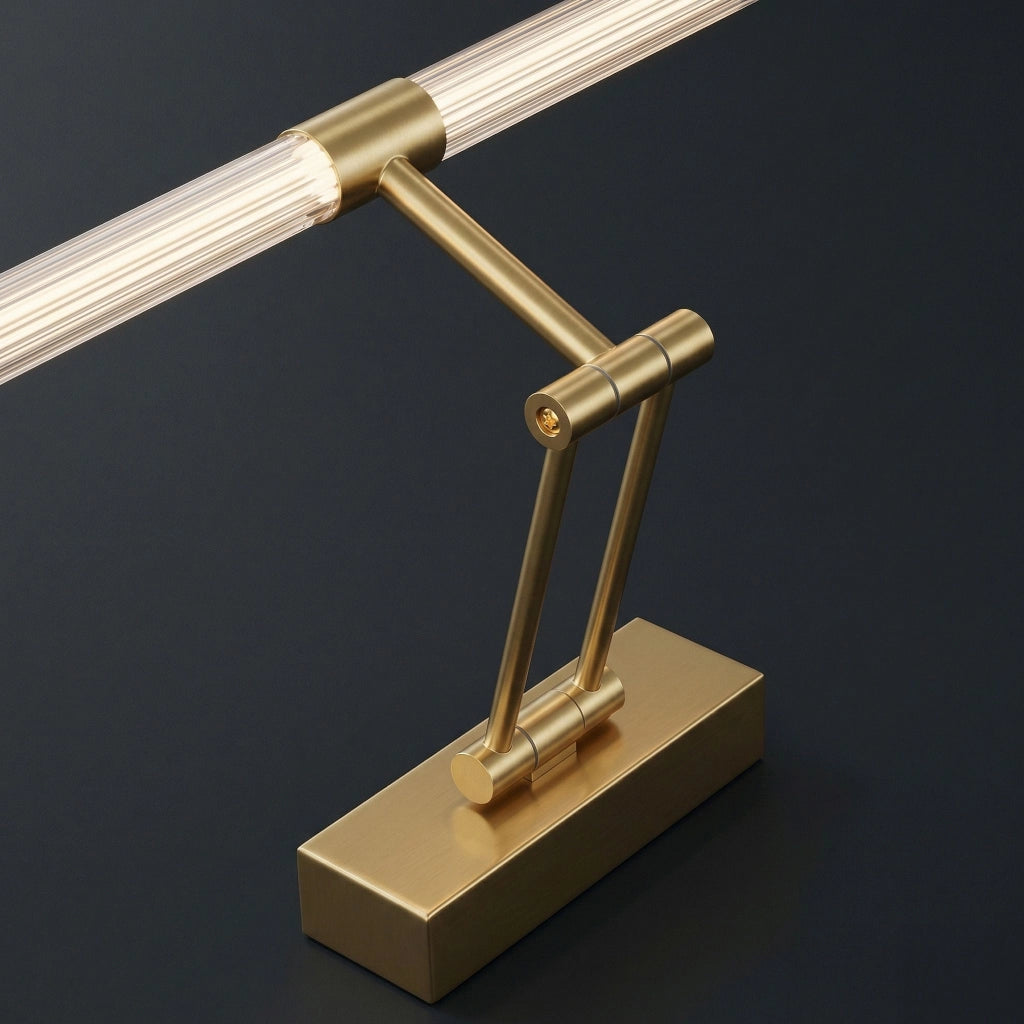 Applique Da Bagno Led APP1899-1W 40cm Brush Gold