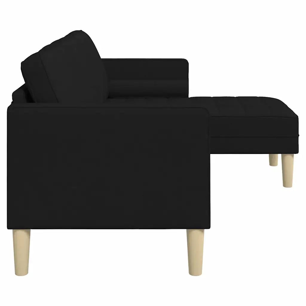 Set di divani con cuscino Nero Poliestere 42001915