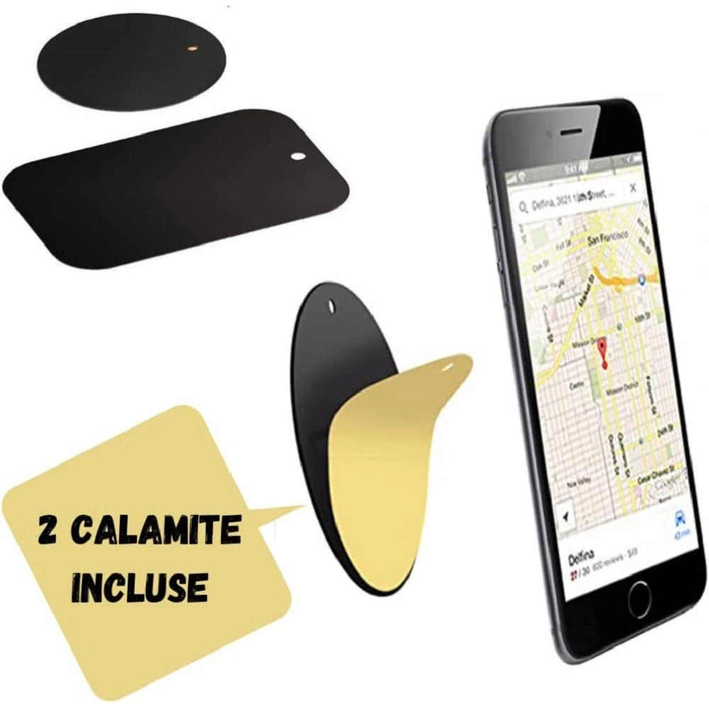 Trade Shop - Supporto Porta Cellulare Auto Magnetico Universale Magnete Calamita Smartphone -