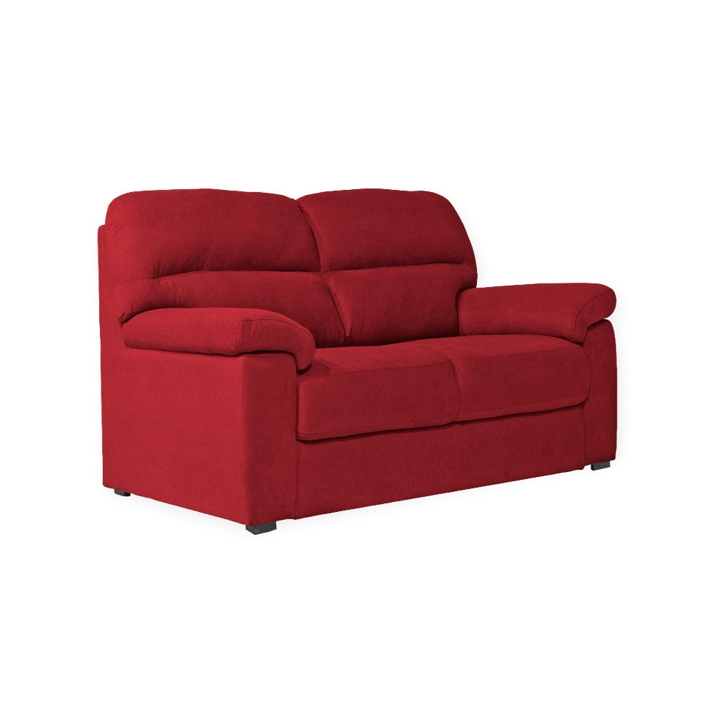 Divano 2 posti Alenda tessuto Roma18 colore Bordeaux 160x98x92h
