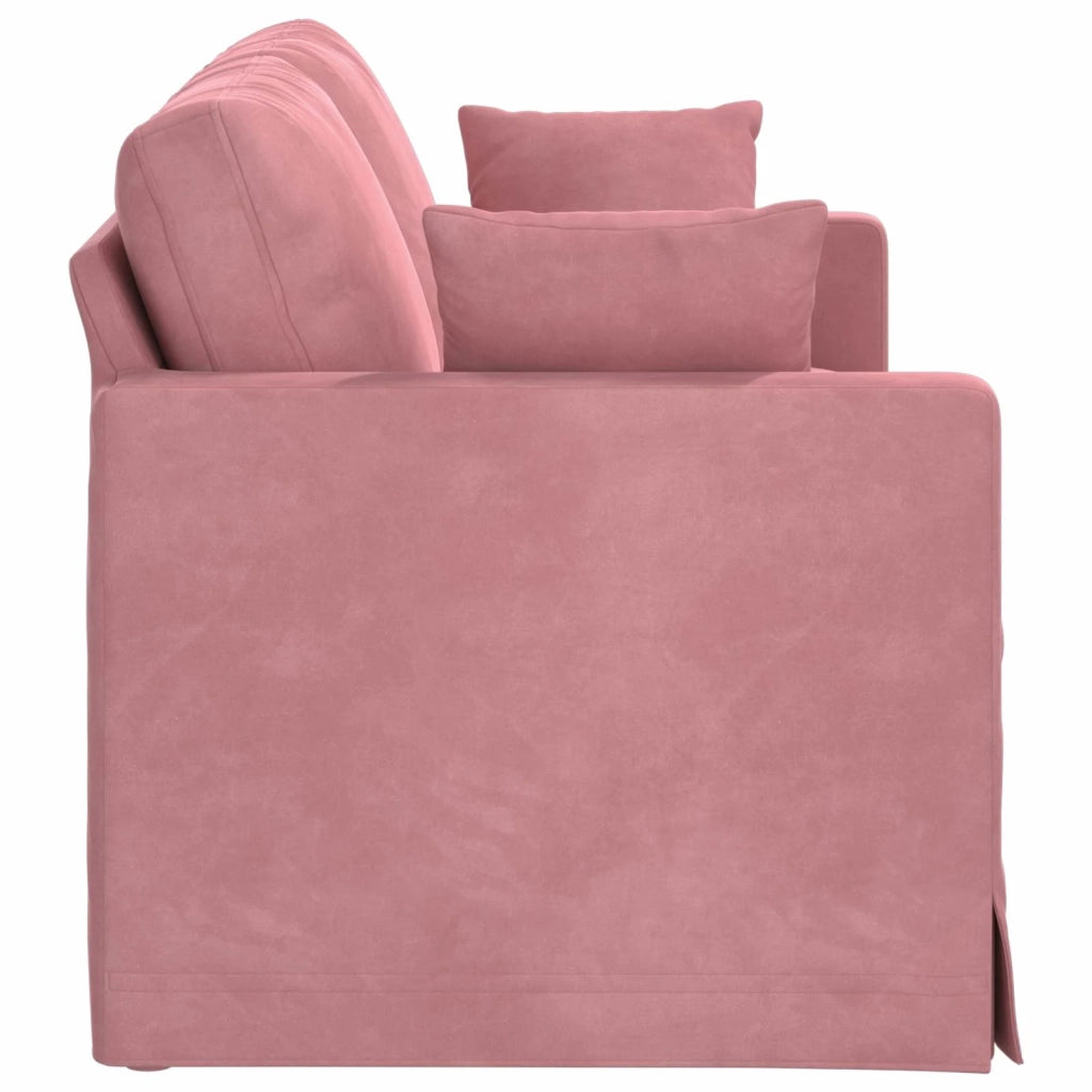 Divano Rosa 158 x 78 x 80 cm Velluto