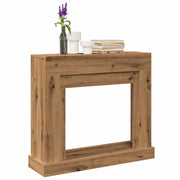 Cornice per Camino Rovere Artigianale 100x30x87,5 cm Truciolato 854570