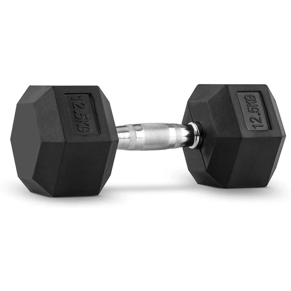 Trade Shop - Coppia Di Manubri In Vinile Da 12,5kg Ognuno Manubri Pesi Palestra Fitness Sport -