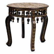 Tavolo in legno dipinto artigianale 45x45x45 h cm