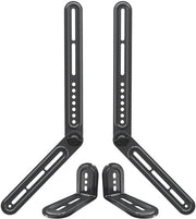 Montaggio Soundbar Universale Braccio per TV per montaggio sopra/sotto TV, per soundbar fino a 6,8 kg, con estensioni rimovibili lunghe e L-braccio, MD5420-03