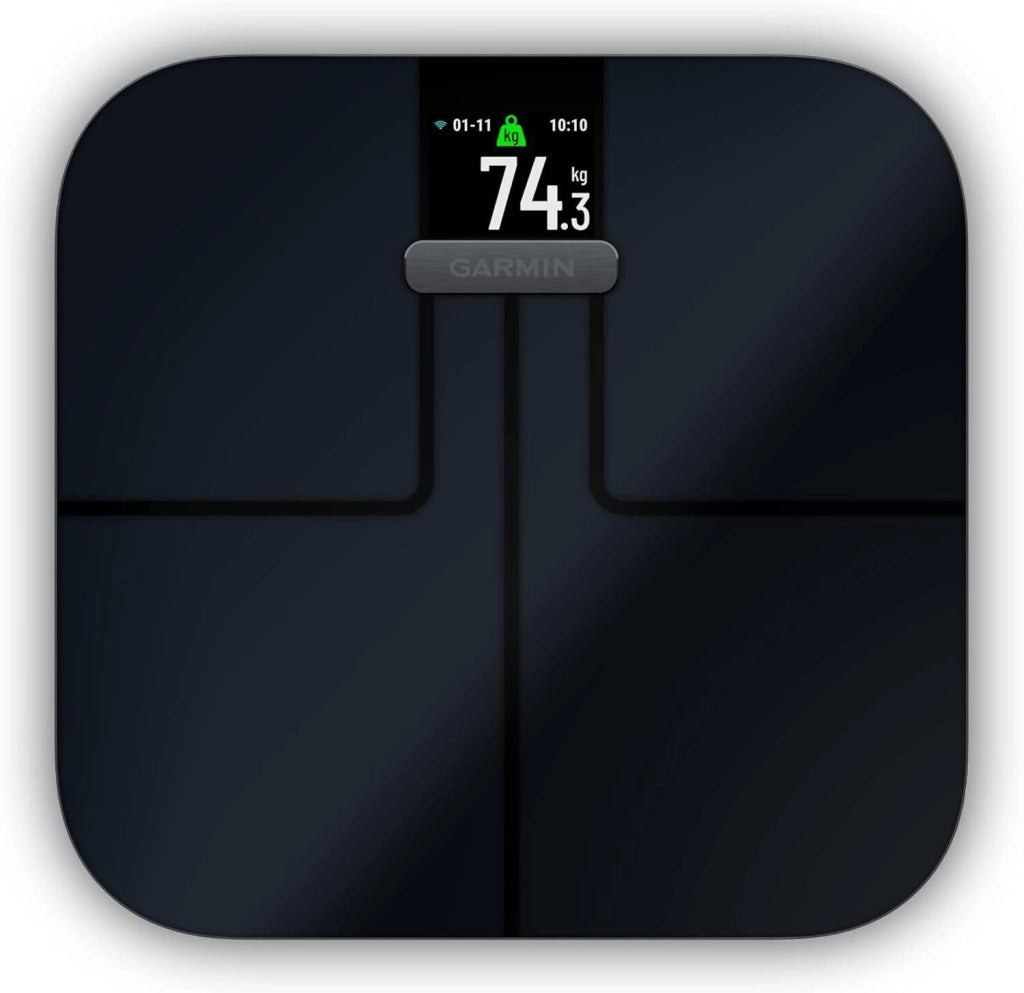Garmin Index S2 Rettangolo Nero Bilancia pesapersone elettronica