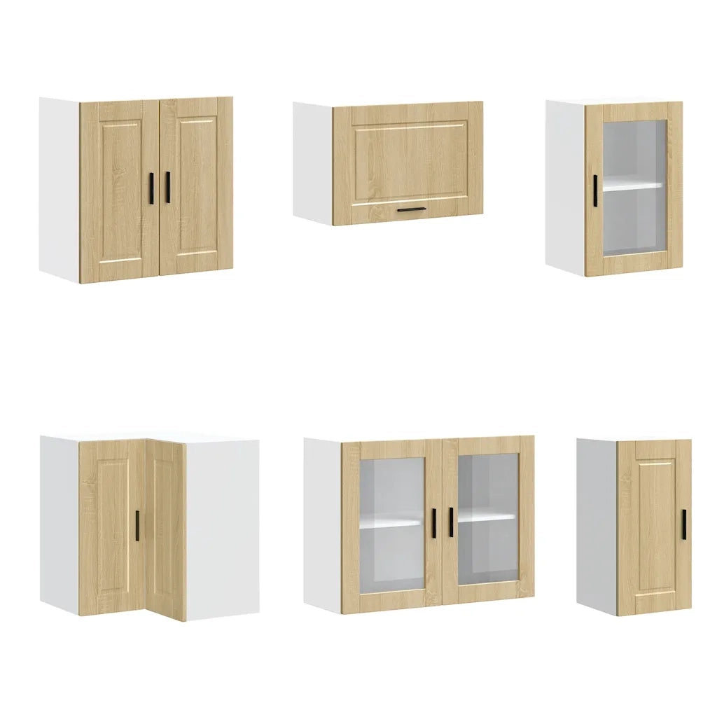 Set Mobili da Cucina 11 pz Porto Rovere Sonoma in Truciolato 3314904