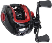 Vismolo a Rapporto di Elevazione 7,2:1 - Baitcasting - Potenza della Frizione 8 kg - Materiale Metallico Duraturo - Funzione di Linea Antisfondamento - Adatto per Pesci di Fiume e di Mare - Vismolo Baitcasting