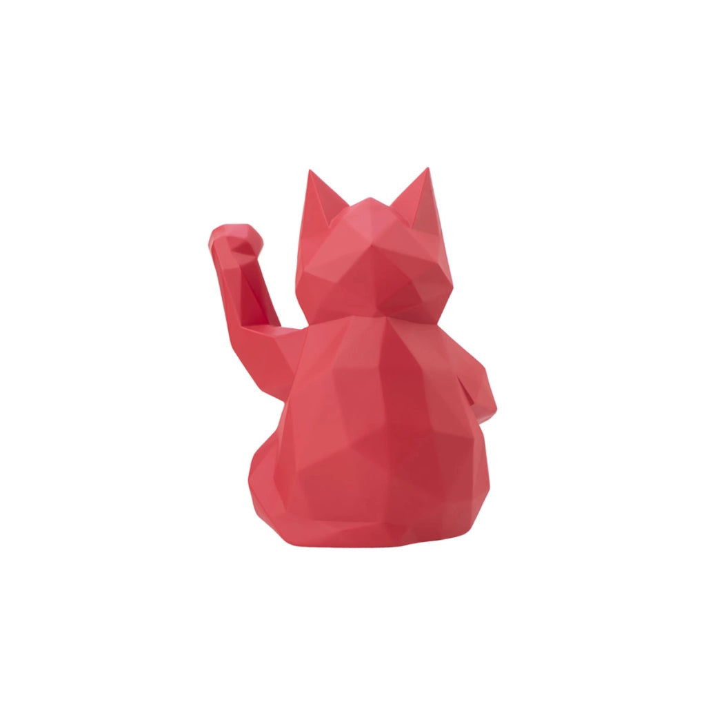 Decorazione interni Modello Lucky Cat Versione moderna del Maneki-neko Rosso TechKidz