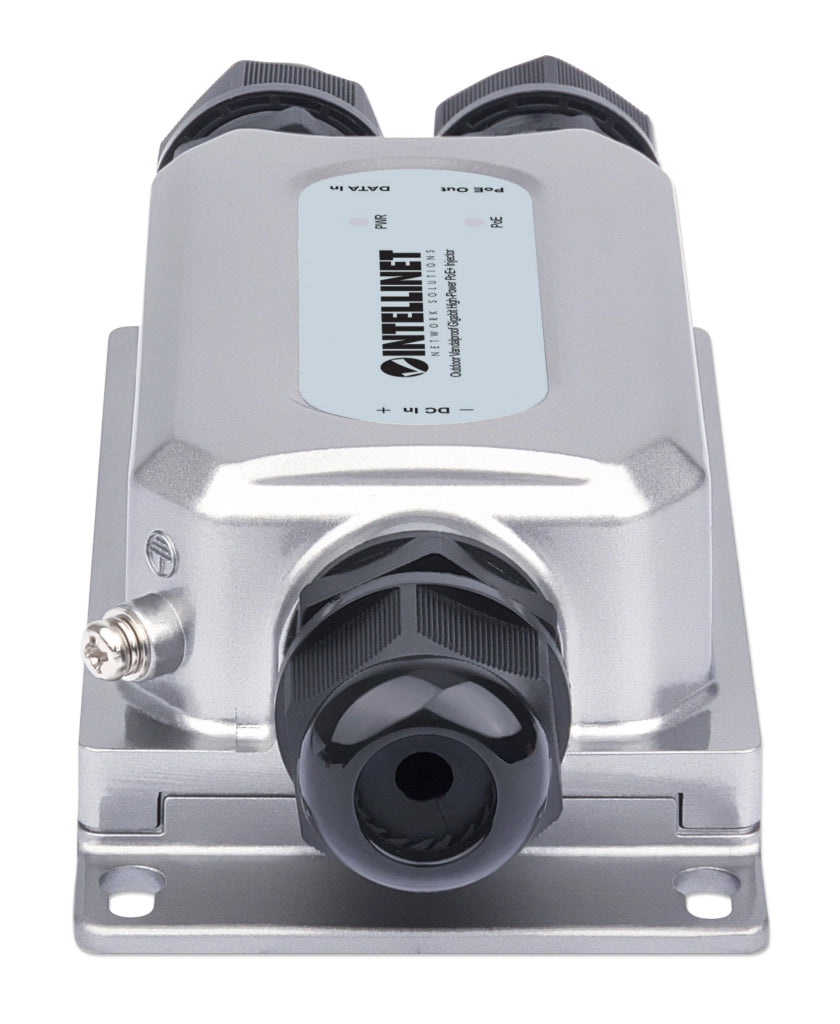 Iniettore Gigabit PoE+ High-Power Antivandalo da Esterno