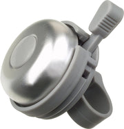 New campanello bici universale in plastica silver