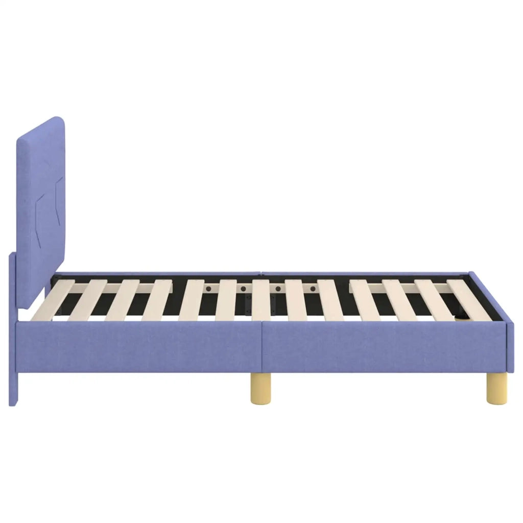 Struttura letto per bambini con testata Blu jeans 70 x 140 cm 42010983