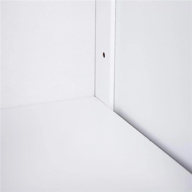 MOBILETTO DA BAGNO CON ANTA E CASSETTI 56 X 30 X 83 CM BIANCO