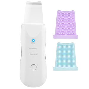 Scrubber per Pulizia del Viso Rimuove Punti Neri e Massaggiatore Facciale