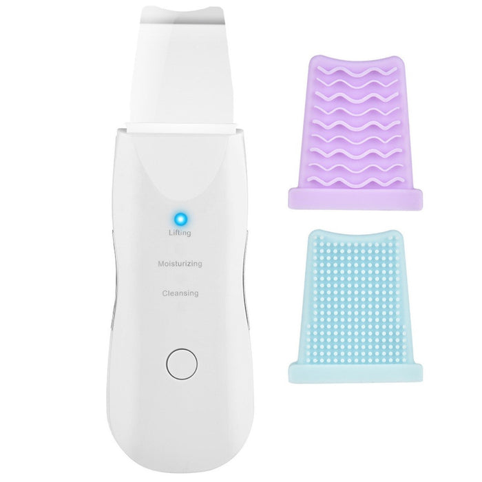 Scrubber per Pulizia del Viso Rimuove Punti Neri e Massaggiatore Facciale