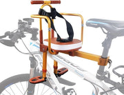 Sedile per bambini per bicicletta, sedile per bambino per bicicletta, sedile per bambino per bicicletta urbana con manubrio pieghevole, adatto per biciclette urbane, biciclette pieghevoli, cruiser