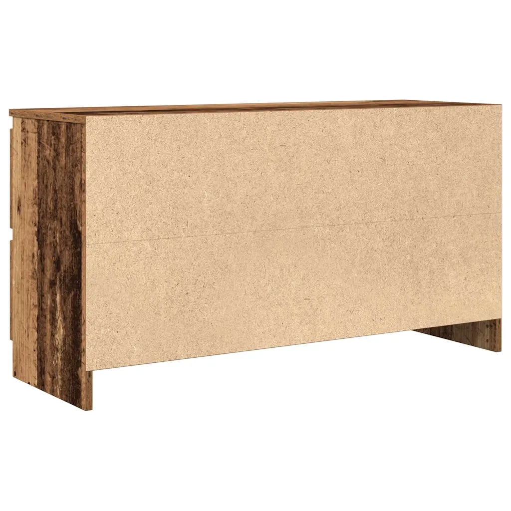 Mobile Porta TV Legno Antico 100x35x54 cm in Legno Multistrato 861812