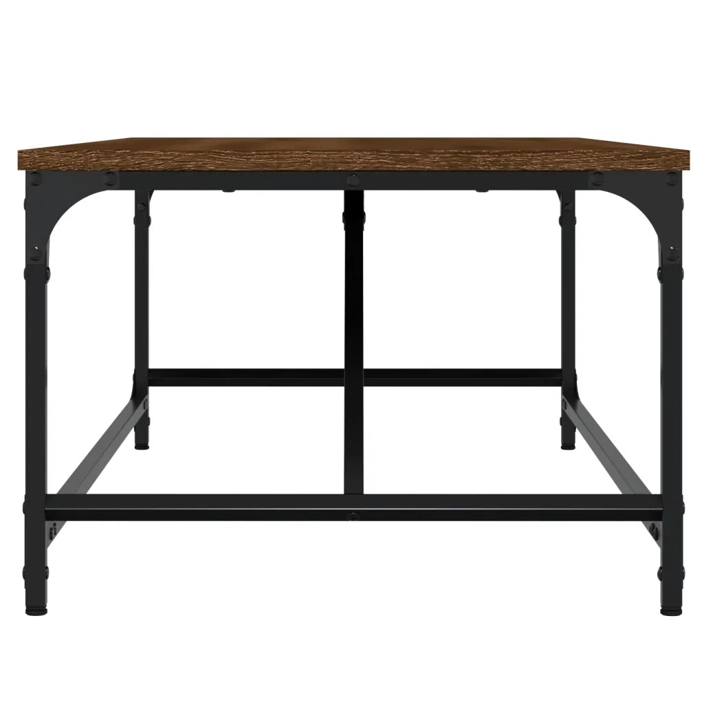 Tavolino da Salotto Rovere Marrone100x50x35cm Legno Multistrato 835333