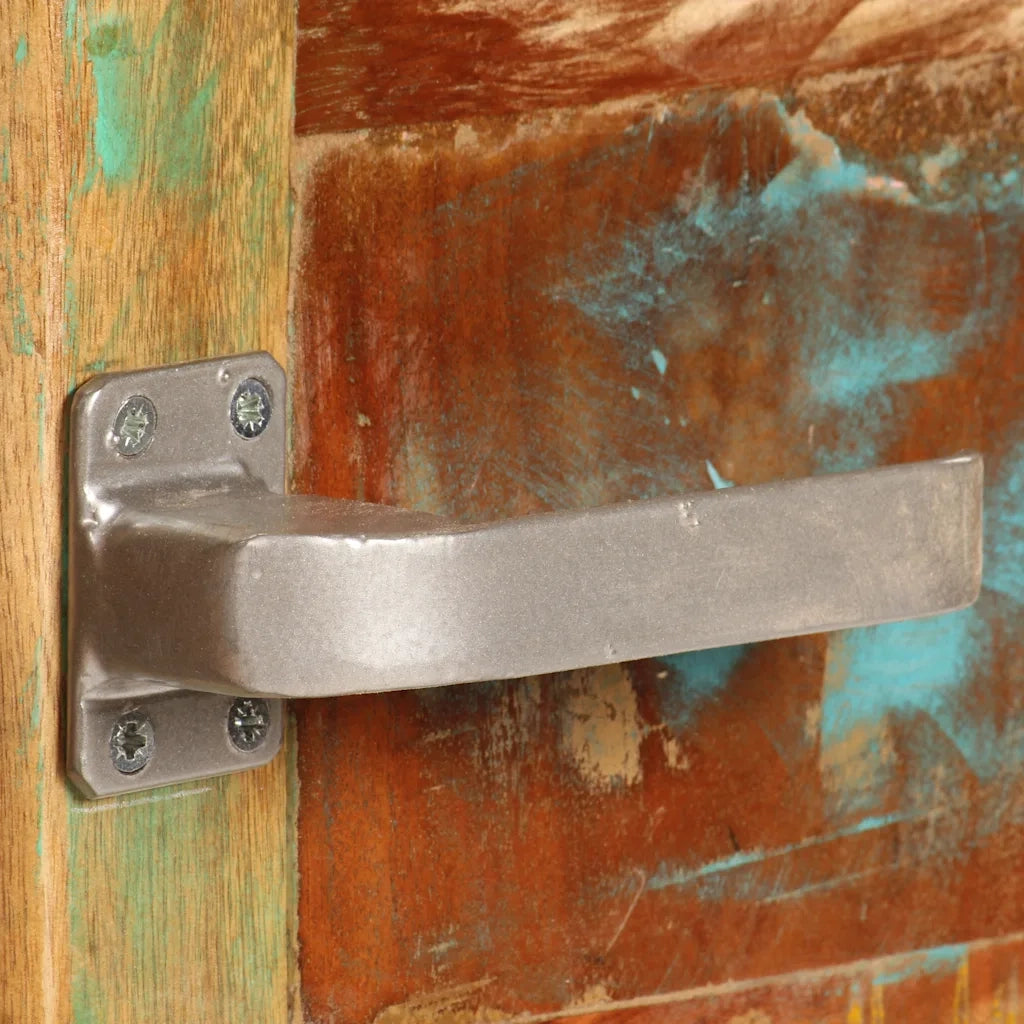 Tavolino da Salotto 85x55x40 cm in Legno Massello di Recupero 247515