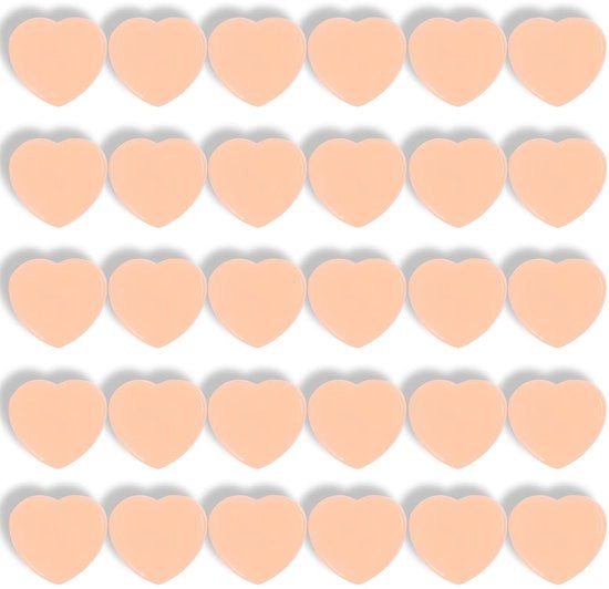 Magnetici per lavagne, magneti per frigoriferi, magneti colorati, magneti per piatti, magneti forti per frigoriferi (Flesh Pink-HeatMagnet30PCS)