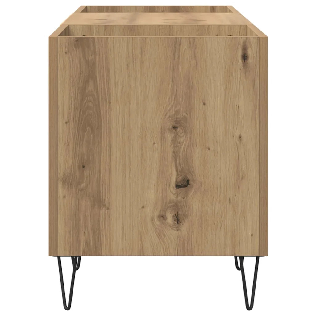 Mobile porta vinili Rovere artigianale 121 x 38 x 48 cm 881790