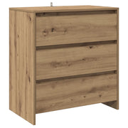 Credenza | Madia | Buffet da pranzo | Armadio da pranzo Rovere Artigianale 70x41x75 cm in Truciolato