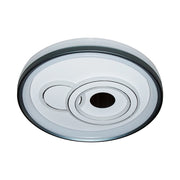 Plafoniera LED decorativa 38W bianco/grigio Ø50 PORTA Italux