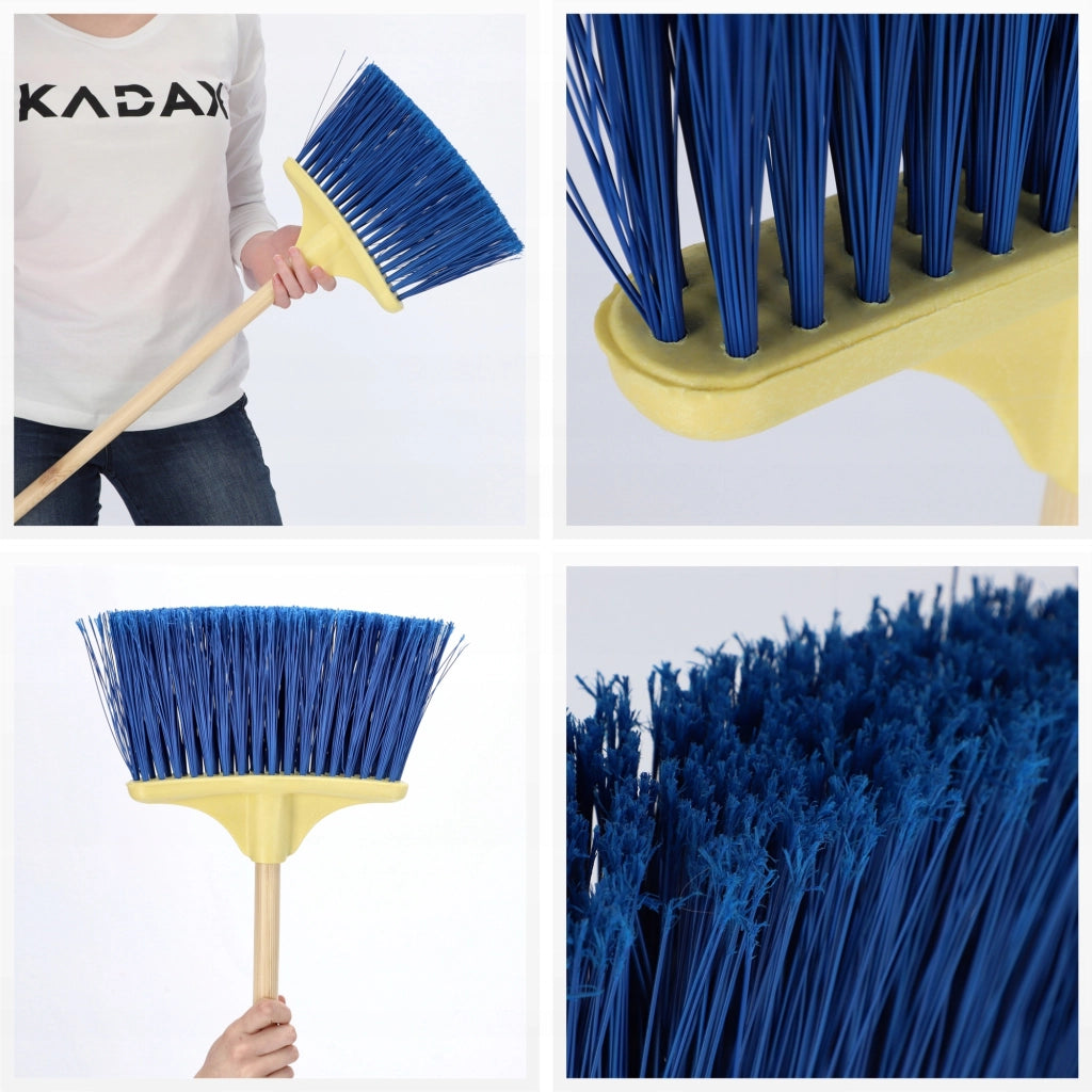 Scopa da strada KADAX con manico in legno da 30 cm