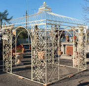 Biscottini Gazebo in ferro L300XPR300XH340 CM