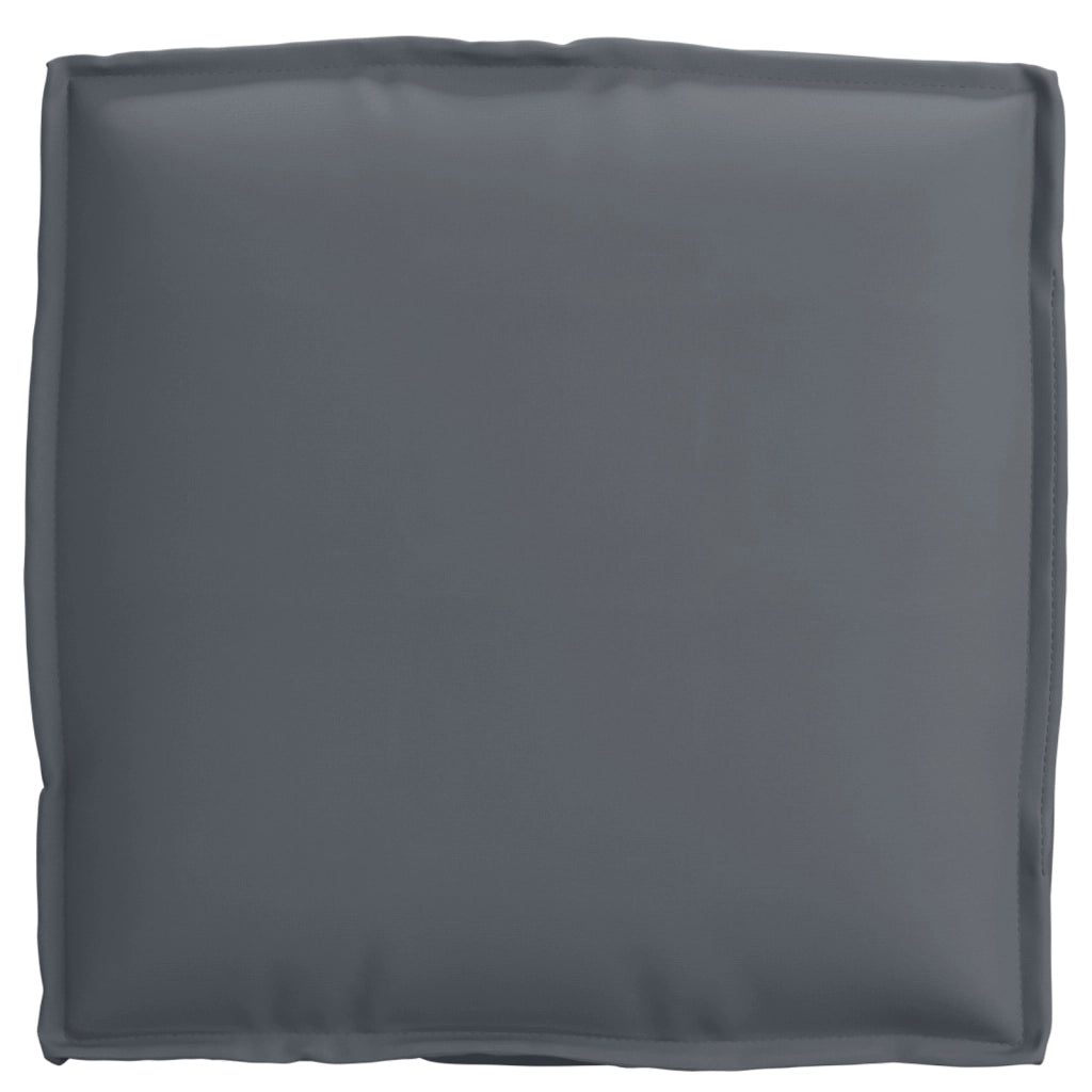 Cuscini per pallet per seduta 2 pz Antracite 40x40x8 cm Tessuto Oxford