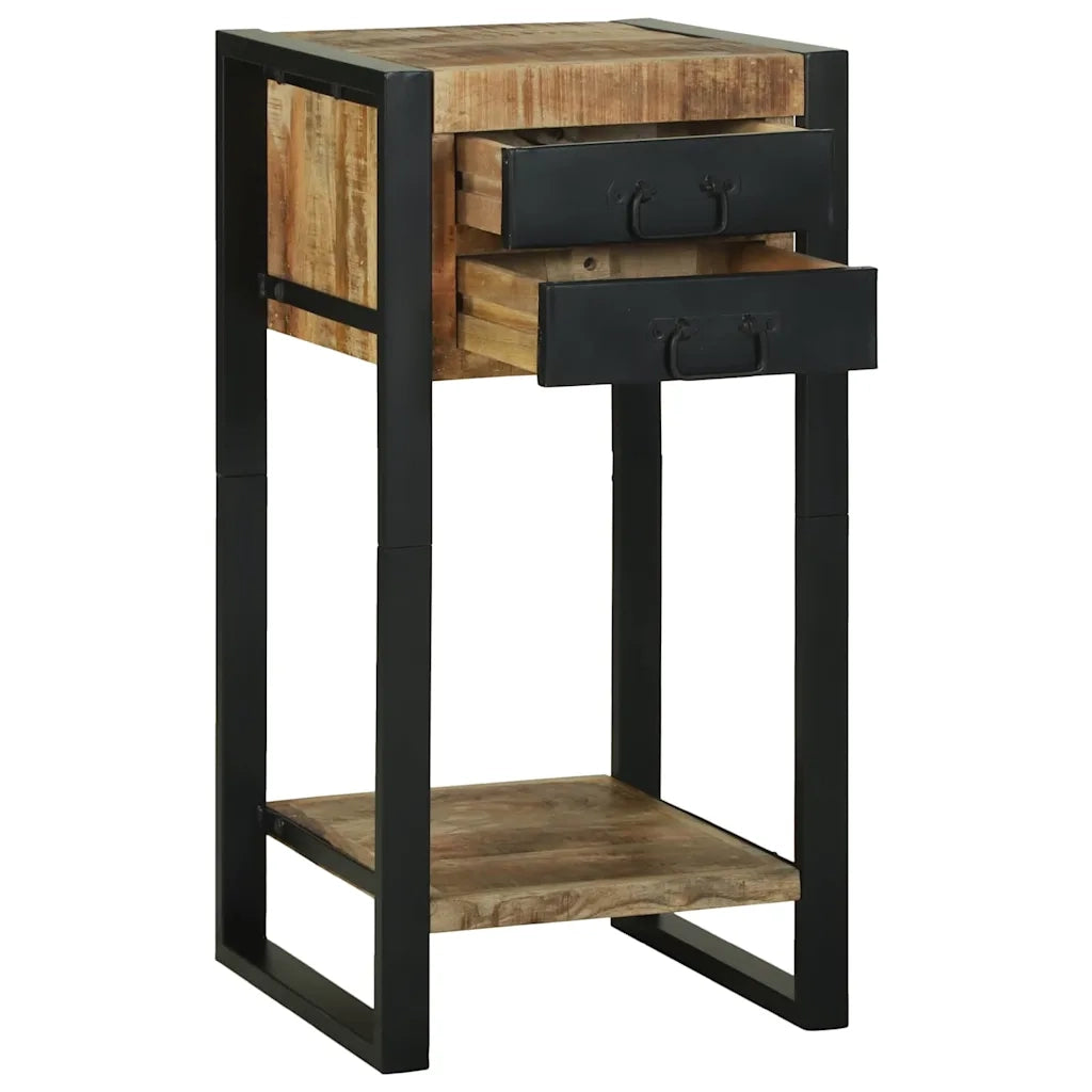 Tavolino Marrone 40 x 40 x 80 cm Legno di mango massello 4015987