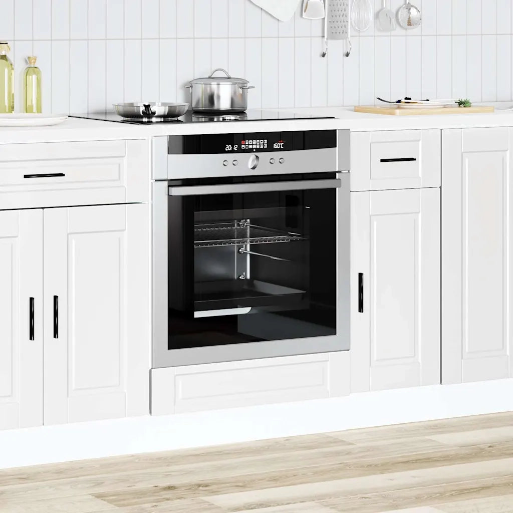 Armadio per Forno Porto Bianco in Legno Multistrato 853997