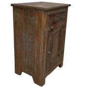 Comodino in legno fatto a mano44x35x73h cm