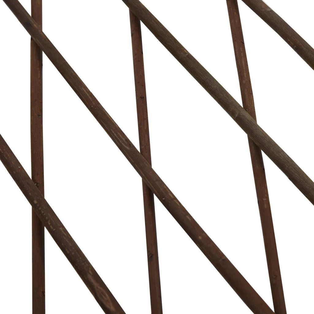Recinzione a Traliccio in Salice 5 pz 180x60 cm 146072
