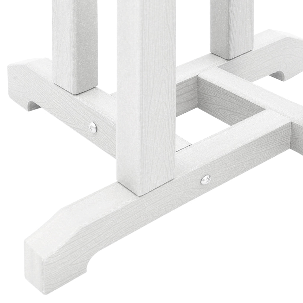 Tavolo da Bar Bianco 55x55x107 cm HDPE