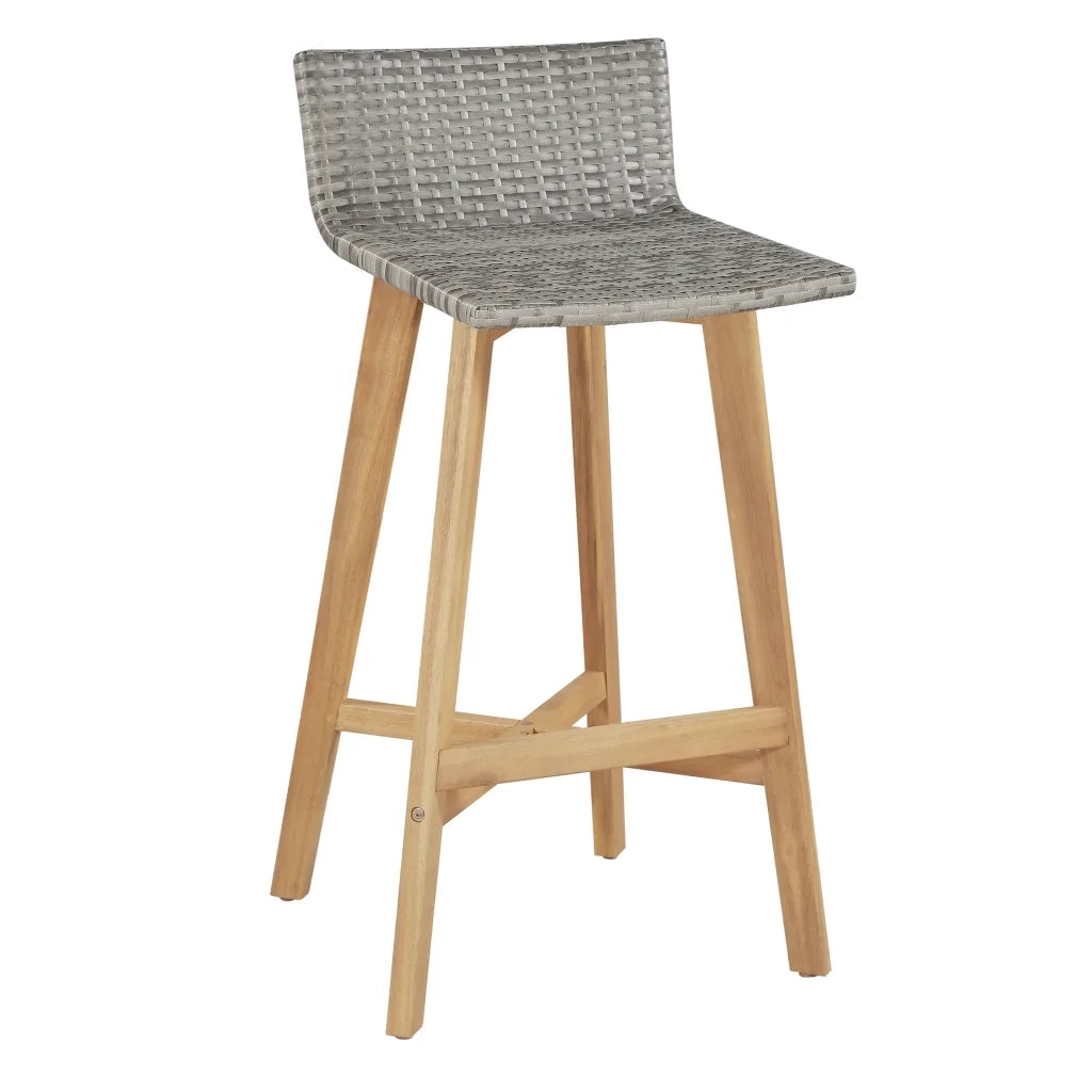 Set da Pranzo da Giardino 5 pz in Legno Massello di Acacia 44221